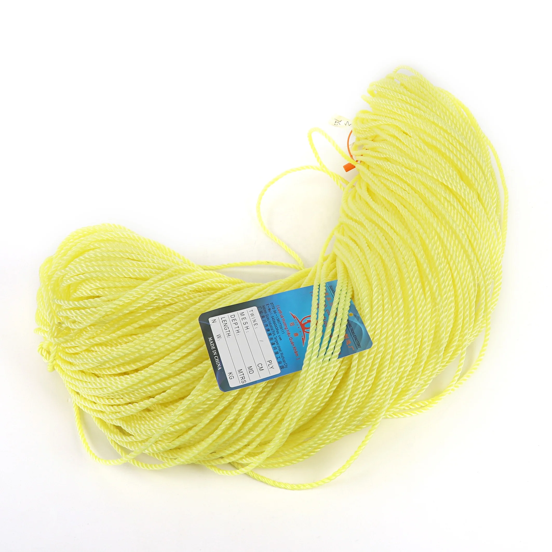 Factory direct sale of 3 or 4 strands of PP polypropylene rope