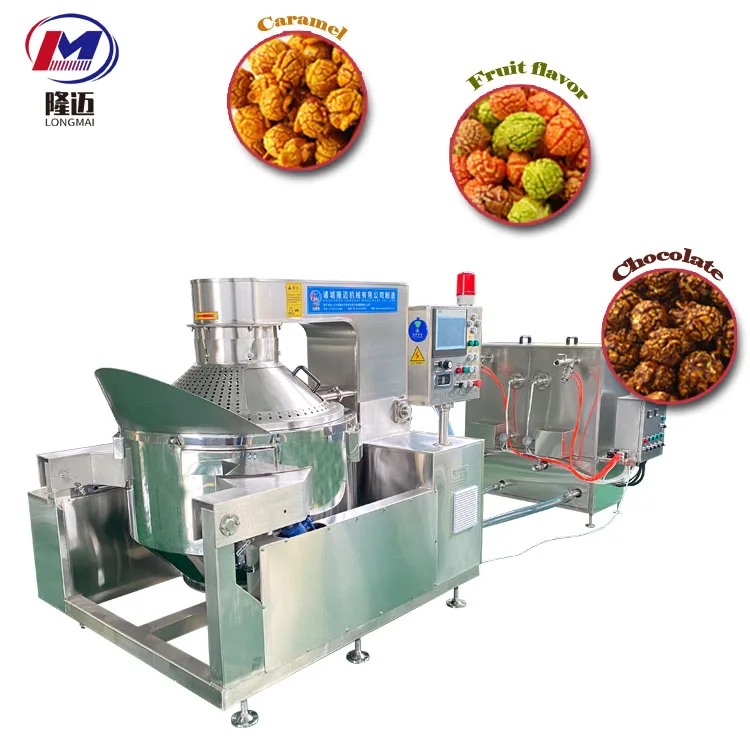 High production caramel popcorn machine commercial industrial affordable price dealed in Kenya India