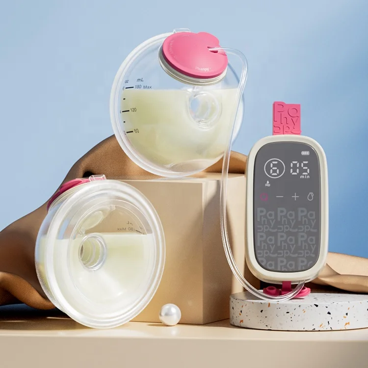 All In One Silicone Breast Milk Feeding Collector Best Pumps Portable Double Electric Breast Pump Wearable Handsfree Pump