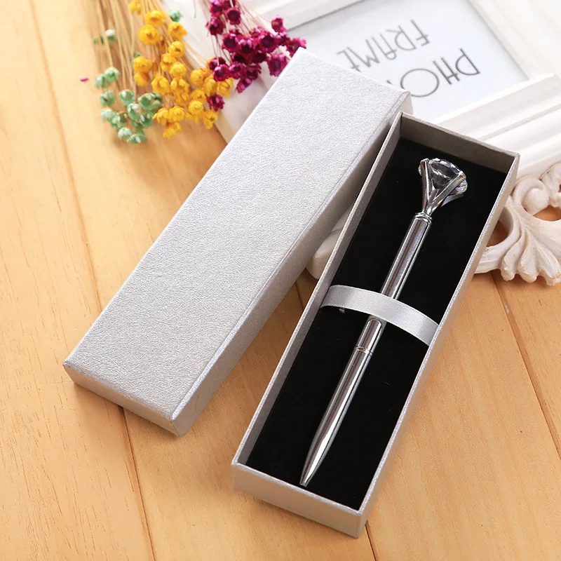 Luxury Cute Creative Custom Diamond Metal Office Gift Fashion Ballpoint Pen