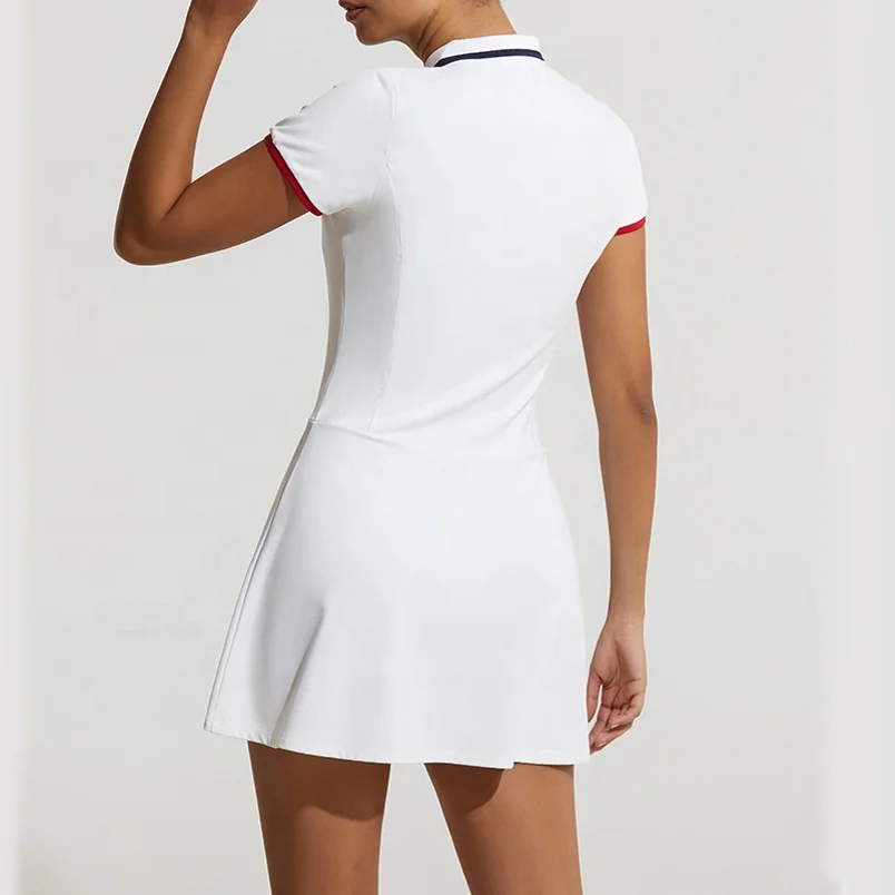 New Collection Fitness Tennis Wear For Girls Women Outdoor Gym Golf Yoga Dress Mini Skirt With Logo Custom