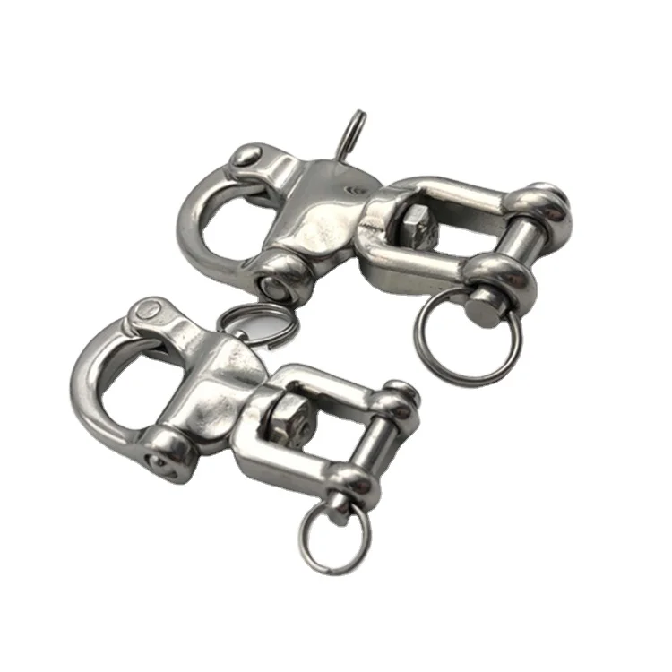 Boat Anchor Shackle Stainless Steel Quick Release Shackle Swivel Snap Shackle