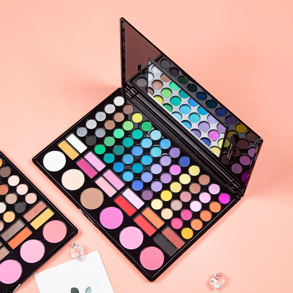 
 Wholesale multicolor cosmetics eye shadow kit make up  eyeshadow pallets  