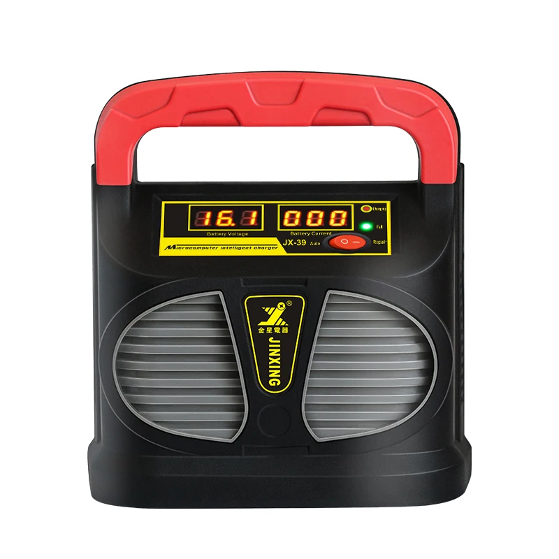 Intelligent Portable Car Battery Charger Power Pack Charger AC 110 220 240V to DC 12V 24V for Vehicle Truck Motorcycle