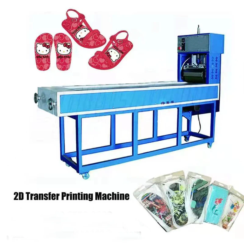 2D transfer printing machine for EVA slipper shoes