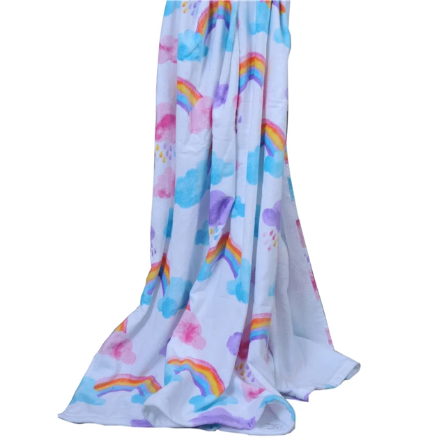 Hawaii Style Inn Printed cartoon beach towels kids bulk playa 180x90 oversized clearance