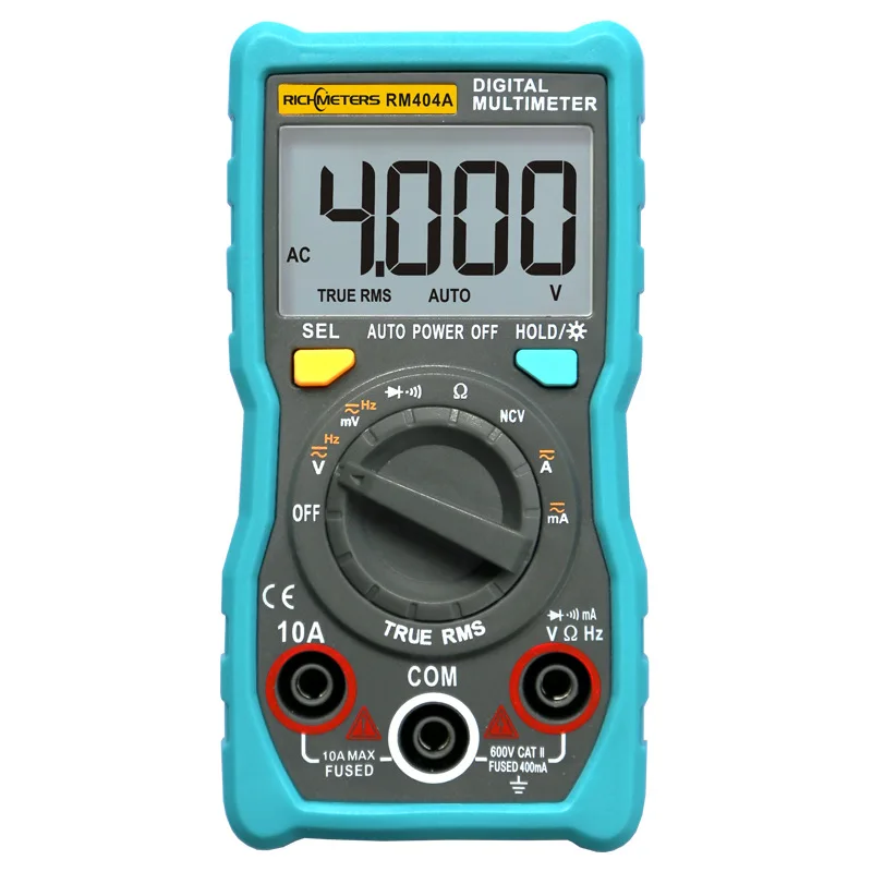 Fully automatic intelligent gear recognition Electrician portable pocket mini digital multimeter Digital