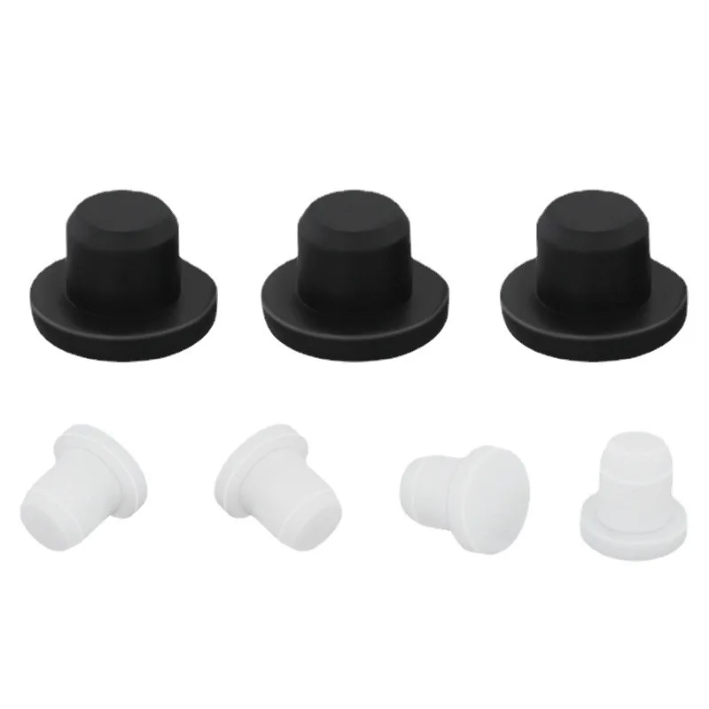 High Quality Industrial Round Tapered T-Shaped Waterproof Silicone Rubber Plugs For Bore Plug End Cover