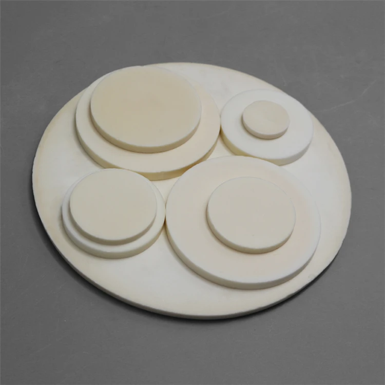 High temperature resistance Insulation Round Shape Zirconia Ceramic Discs Manufacturers