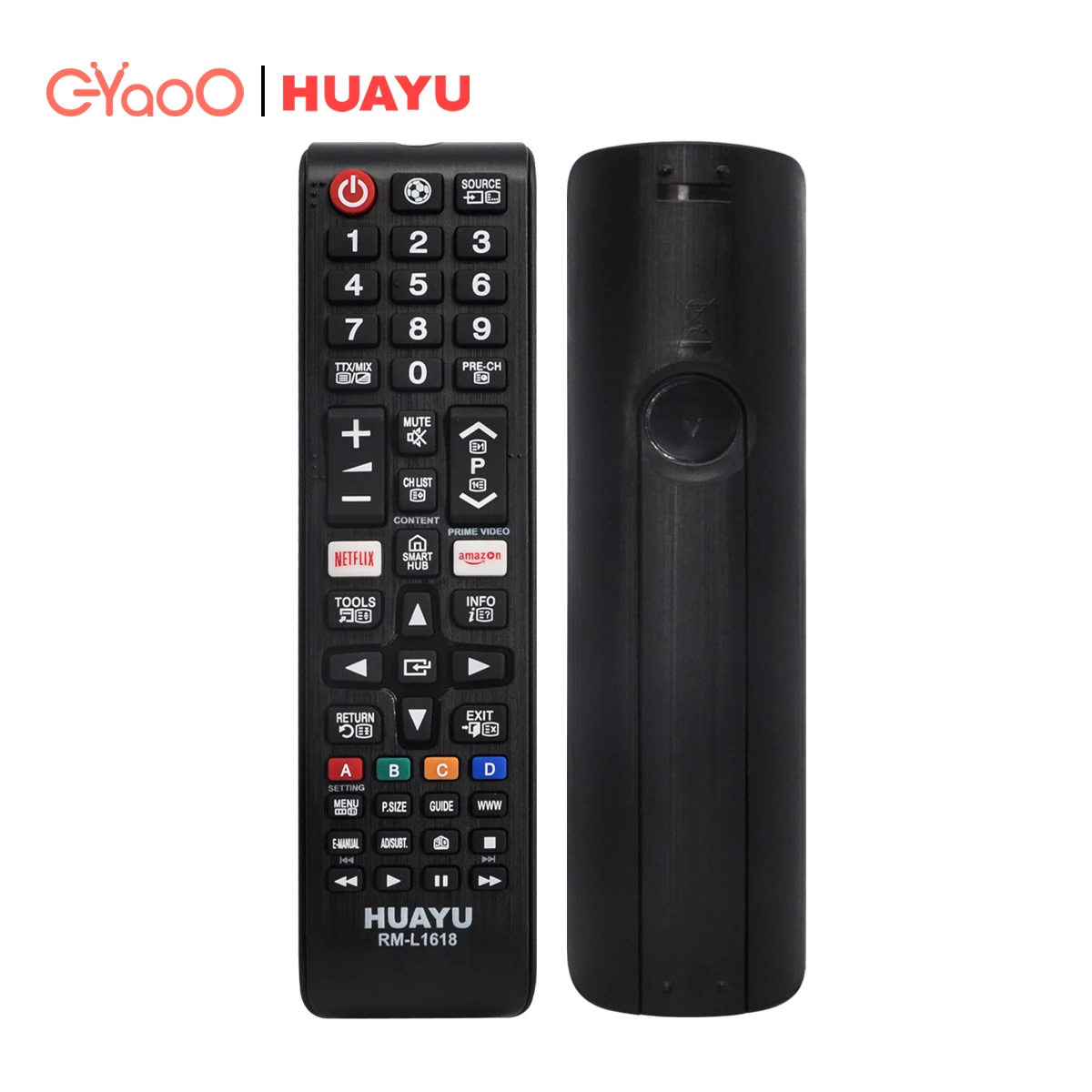 HUAYU RM-L1618 Universal Single Brand TV Remote Controls For Samsung Smart LED LCD TV
