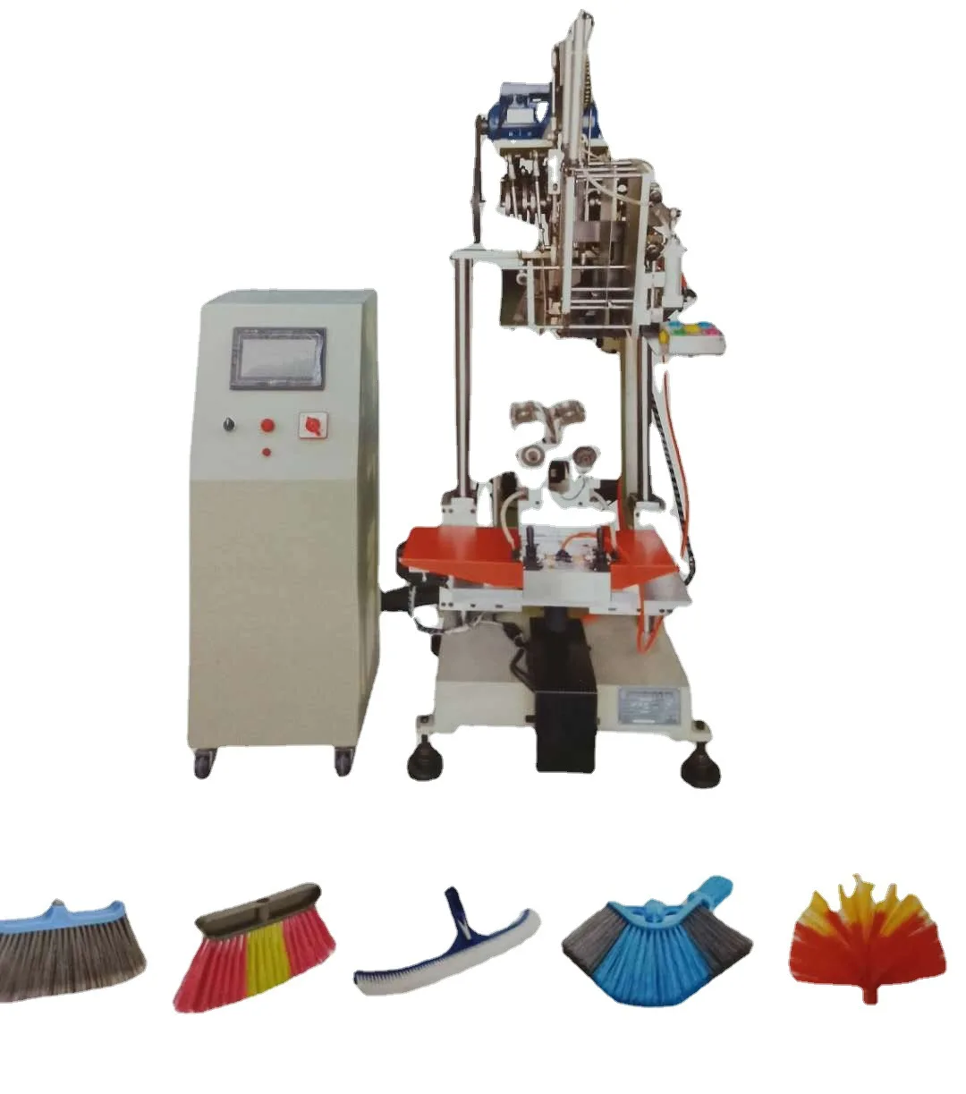 Щетинная кисть опиловочный станок для кисти угол 4-осевая машина высокоскоростная высокоскоростной сверлильно-фрезерный станок для изготовления веников