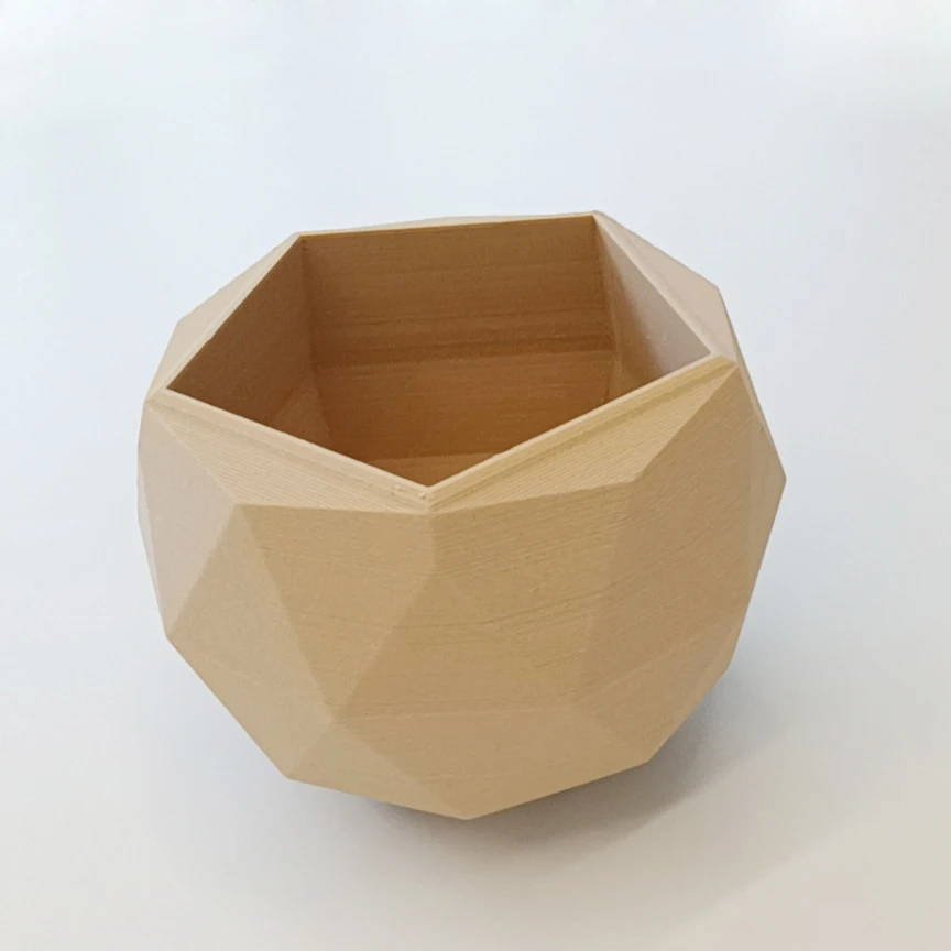 Home Decor Simple living room decoration wooden vase luxury flower vase for home decoration