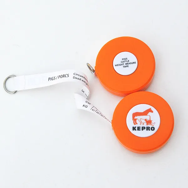 Wintape Calf Animal Weight Monitor and Control Tape Measure a English and French Weight Scale for Veterinarian Clinics