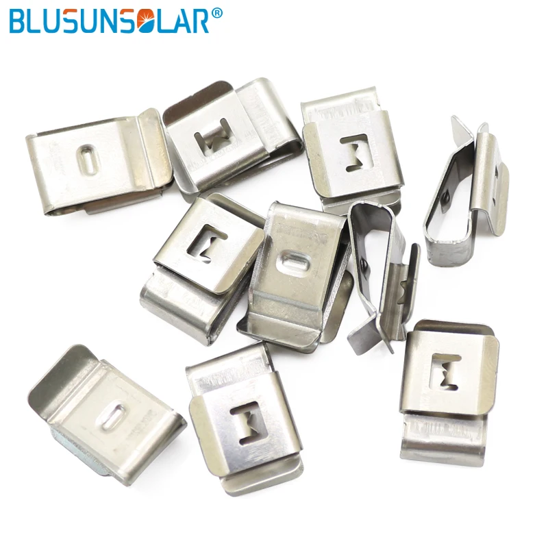 LEADER Wholesale Price Stainless Steel 304 Material Cable Clip for Solar Panel System