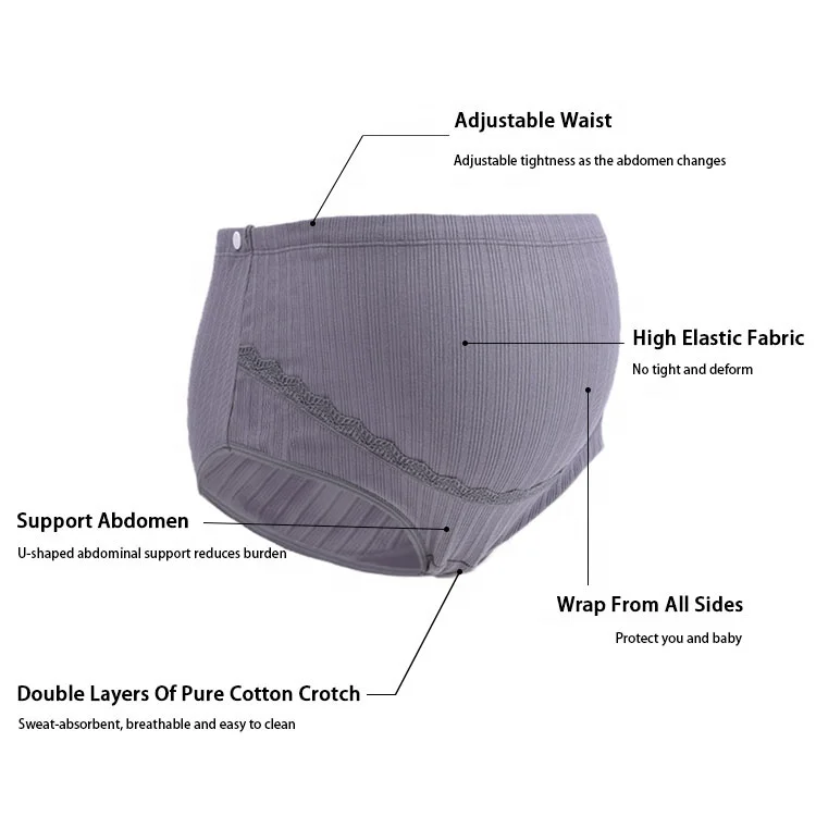 Maternity Pants Plus Size Maternity Panty Comfortable Cotton Pregnant Women Maternity Pants Manufacturer