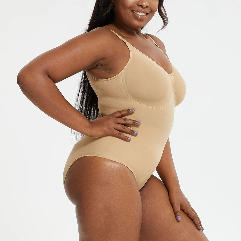 2022 New Drop Shipping Smooth Body Shaper Waist Butt Lifter Firm Control Underwear Plus Size Slim Shapewear Seamless Bodysuit