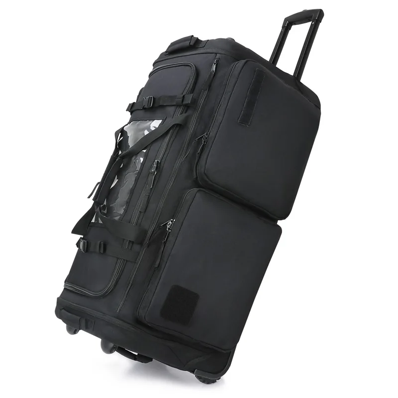 OEM High Quality Unisex Travel Luggage Trolley Duffel Bag Carry on Suitcases with Wheels
