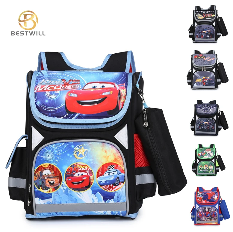 BESTWILL Wholesale Kids Bagpack Rucksack Students School Backpack Bag Custom Mochilas School bags