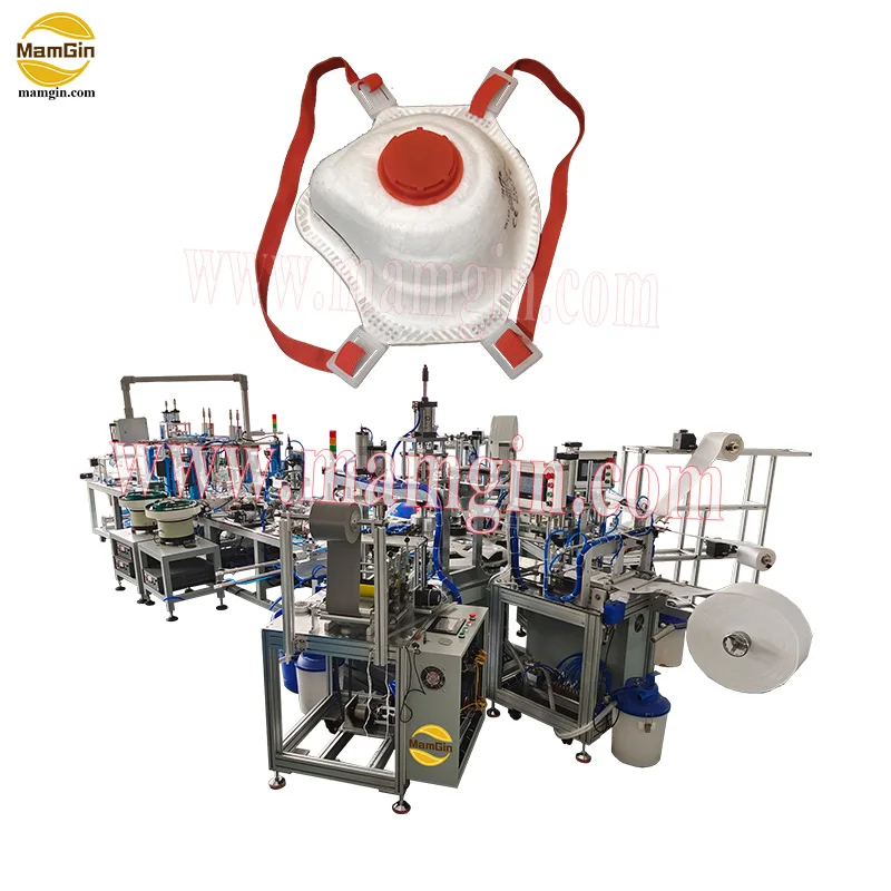 Шанхай KF99 N99 FFP3 KN99 лицевая подушечка с печатью термоформованная чашка маска оборудование машина