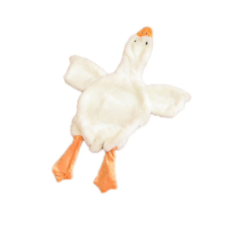 Plush Toys No Stuffing Cartoon Big White Goose Big Goose Doll Cloth Doll Plush Doll