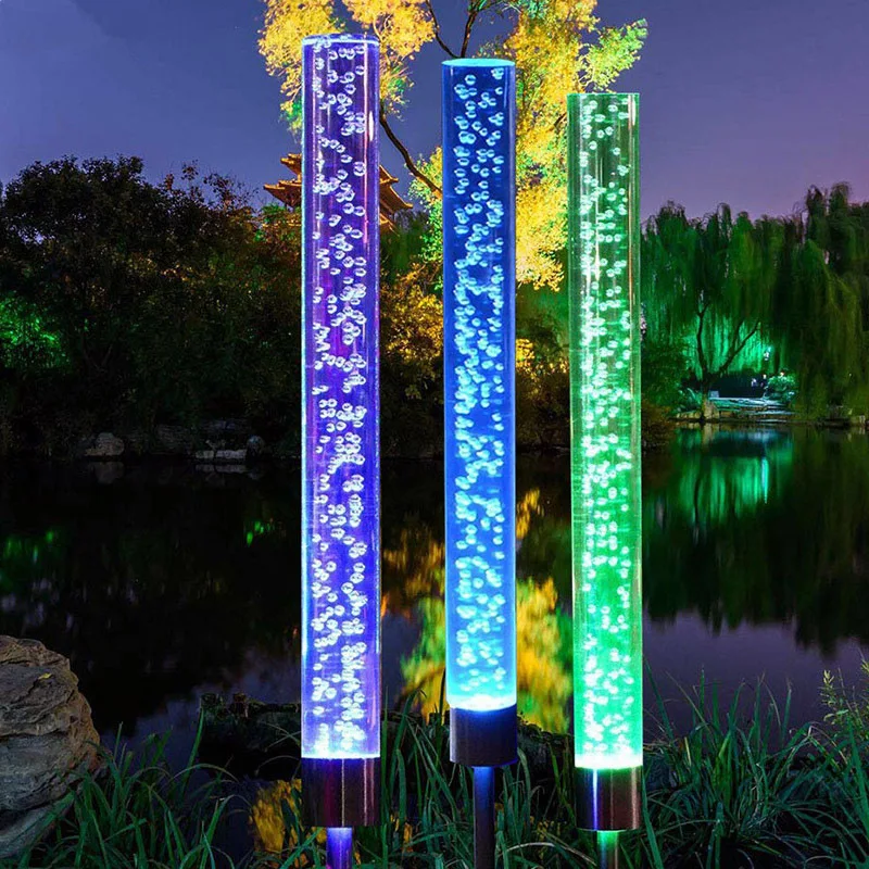 Energy saving outdoor solar  acrylic REED lighting
