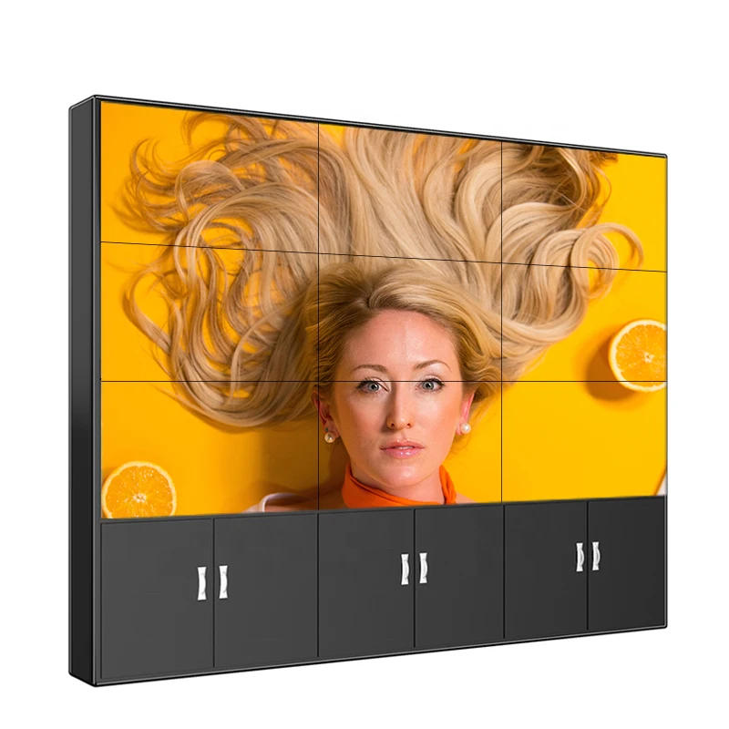 LOFIT Factory price 43 49 55 inch Indoor stand DID LCD video Wall units for Advertising