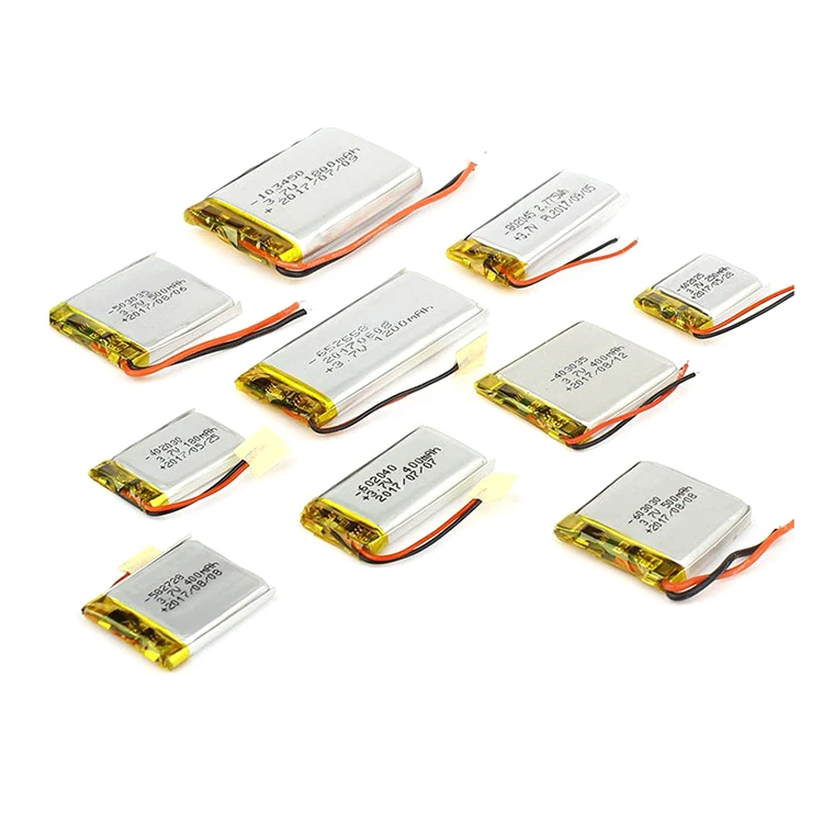 KXD ultra Thin Flat 3.7v 1800mAh 1600mah 1500mAh 505060PL Lipo Battery