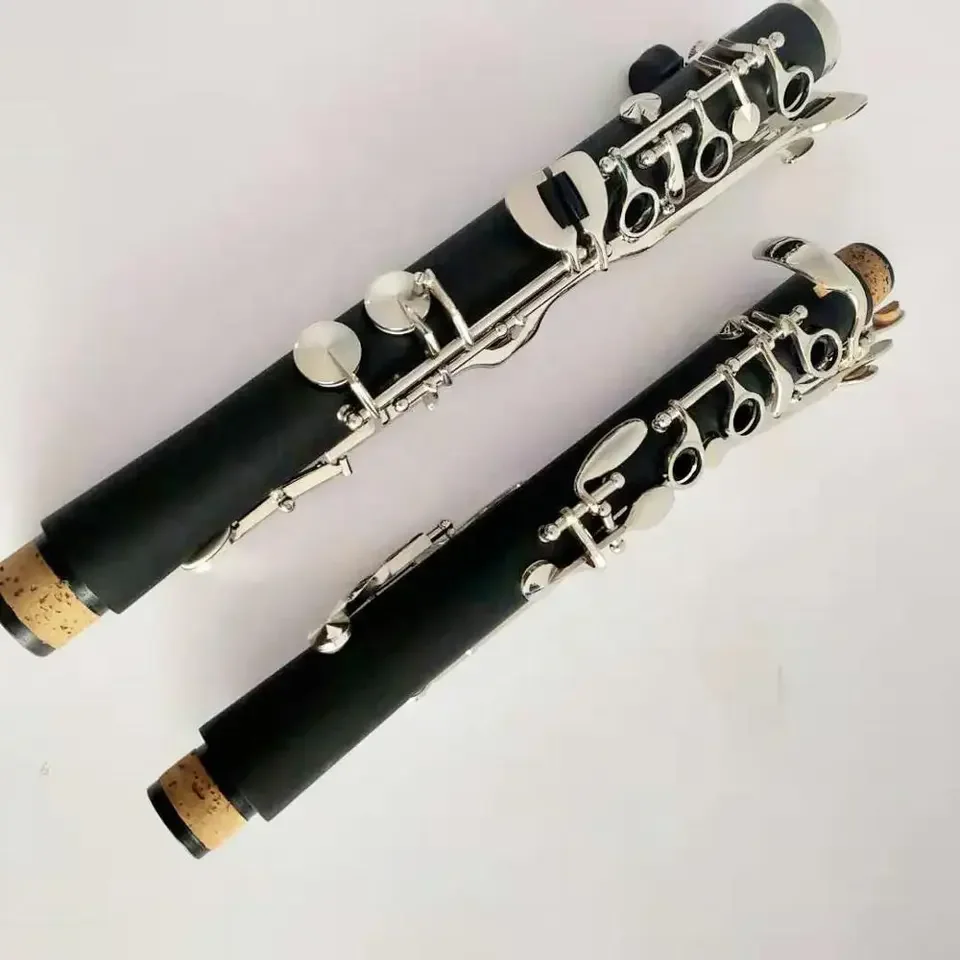 High quality good price bakelite nickel plated 20 keys German system clarinet instrument