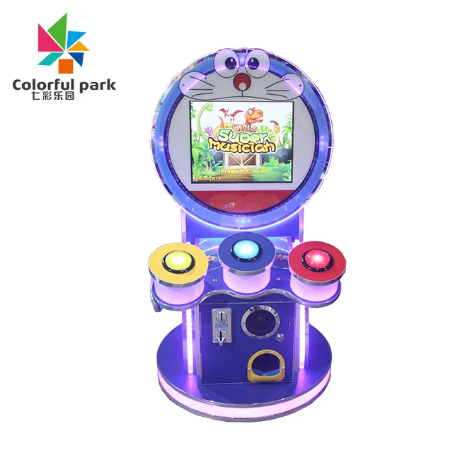 Игровая консоль Doraemon оборудование для развлечений барабанная машина головоломка музыка электромеханическая игра Eq