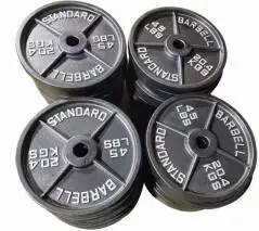 1.25kg  25kg Weight Plates Cast Iron Training Standard Disc Rubber Free Weight Products