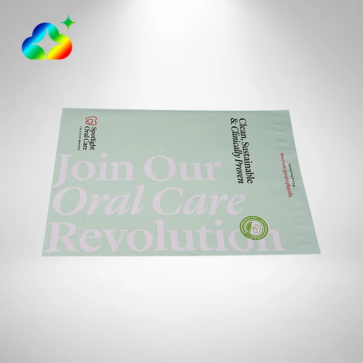 New Custom Logo Express Parcel Packaging Biodegradable Poly Mailer Mailing Bags For Clothing