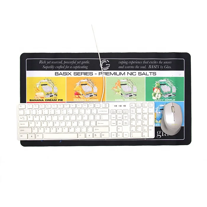 Custom Large Gaming Mousepad Non-Slip Rubber Design Mouse Pad for Extended Use
