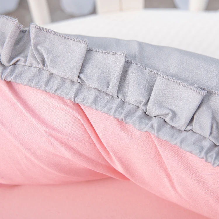 Snoozzz Розовый Портативный детский шезлонг люлька для малышей детская кроватка детское