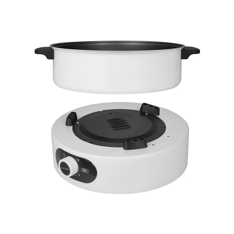All In One Kitchen Household Steaming Boiling Frying Fried Chafing Dish Cooking Electric Hot Pot Pan