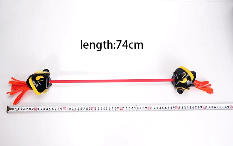 Children juggling club flower stick Petal Flower Head Flower Stick Elderly Fitness  Acrobatics Props