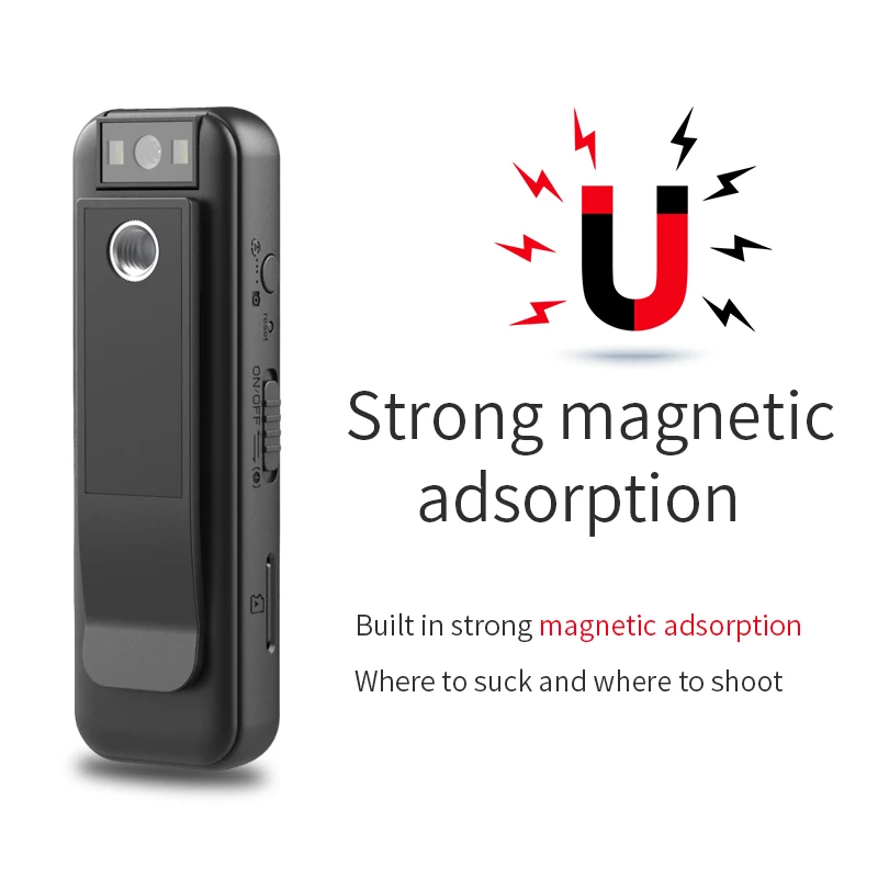 Small Size Portable Video 1080P Camera Rotatable View Angle Bike Camera Clear Sound Pocket Camcorder