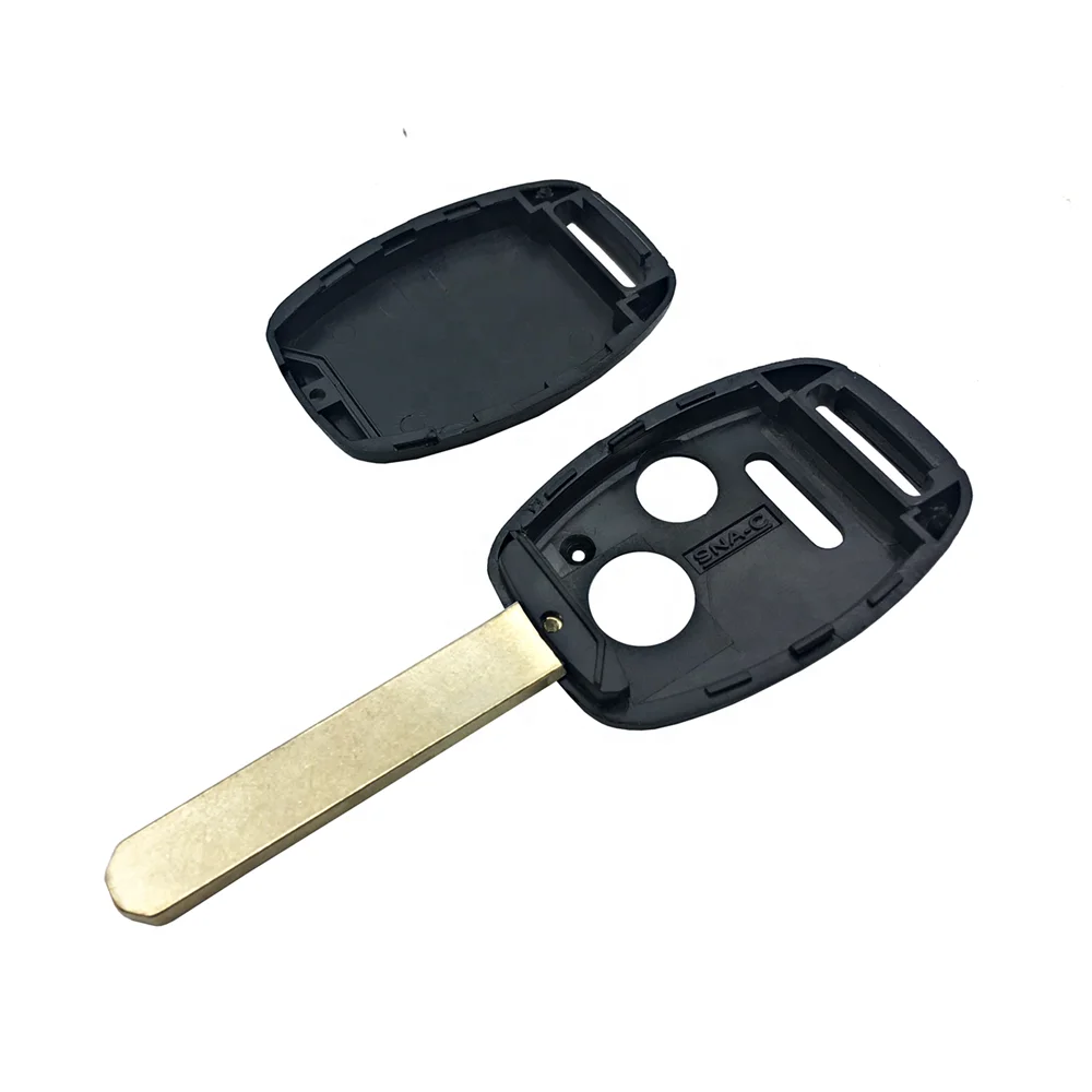 Replacement 2 + 1 3 Buttons Car Remote Key Fob Case Cover Shell For Honda CRV Fit Insight Auto