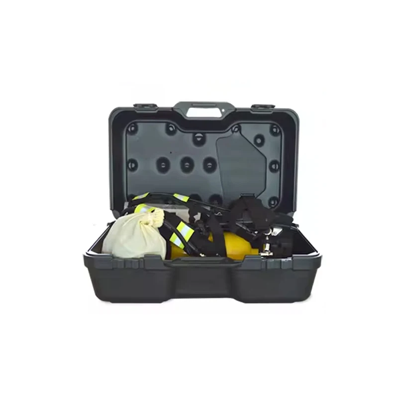 Good Quality Steel Cylinder Respirator with Full Face Gas Mask for Fire Fighting Emergency Rescue