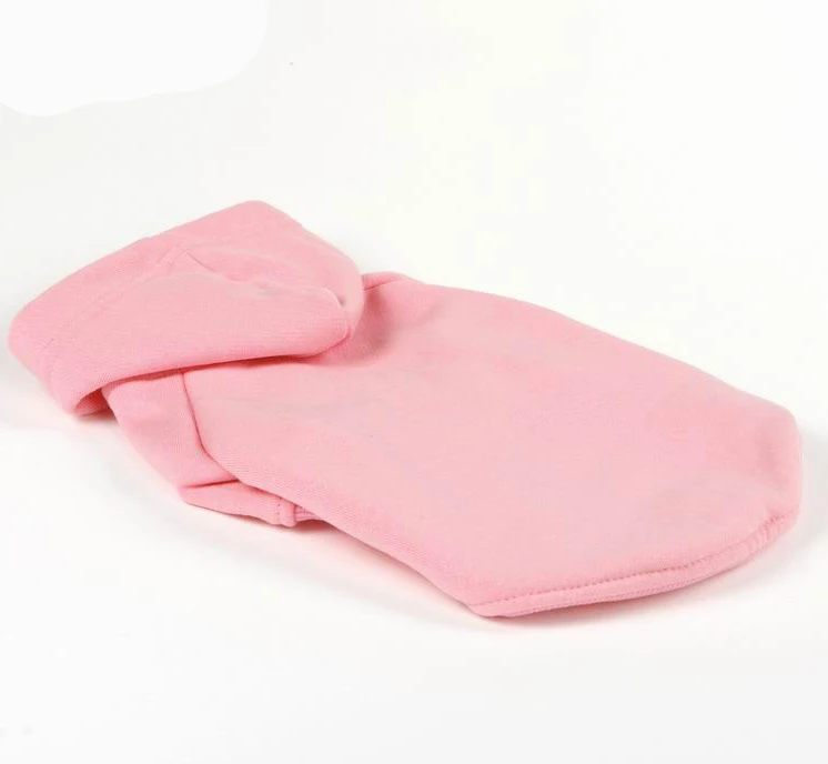 Good quality Solid Color Pet Dog Fleece Sweater for Dogs Warm Clothes Dog Cool Hoodie