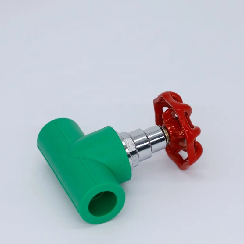 32mm Custom Plumbing Materials Female 1/2 Ball Valve Ppr Pp-r Plastic Polypropylene PPR Pipe Fittings for Water Supply