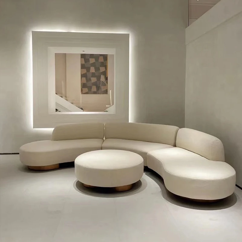 Lounge Fancy Sectional Living Room Sofas Modern Recliner Sectional Sofa Set Fabric Modern Long Sofa Home Furniture