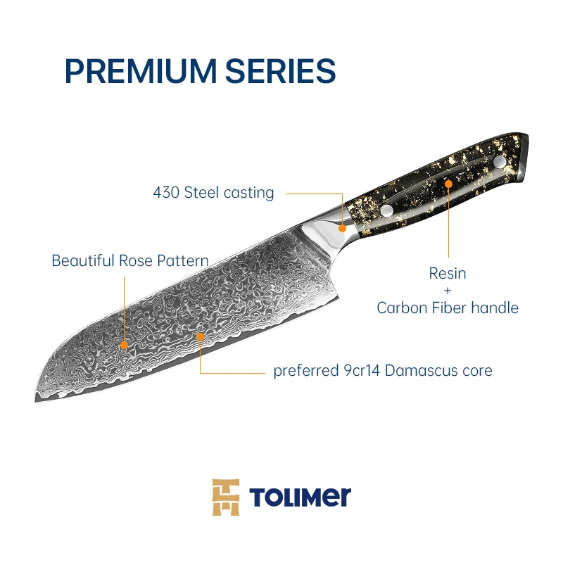 High end Japanese Kitchen knives set 67 layers 9cr14Mov Damascus steel Chopping knife for kitchen