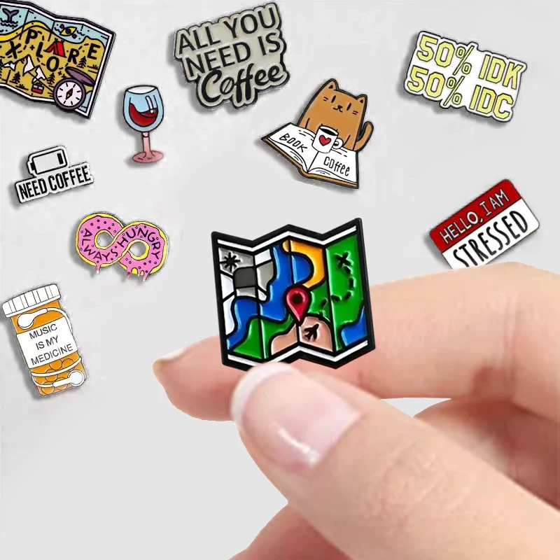 Anime Pin Manufacturer Factory Custom Black Metal Soft Hard Enamel Lapel Collar Pin Badge