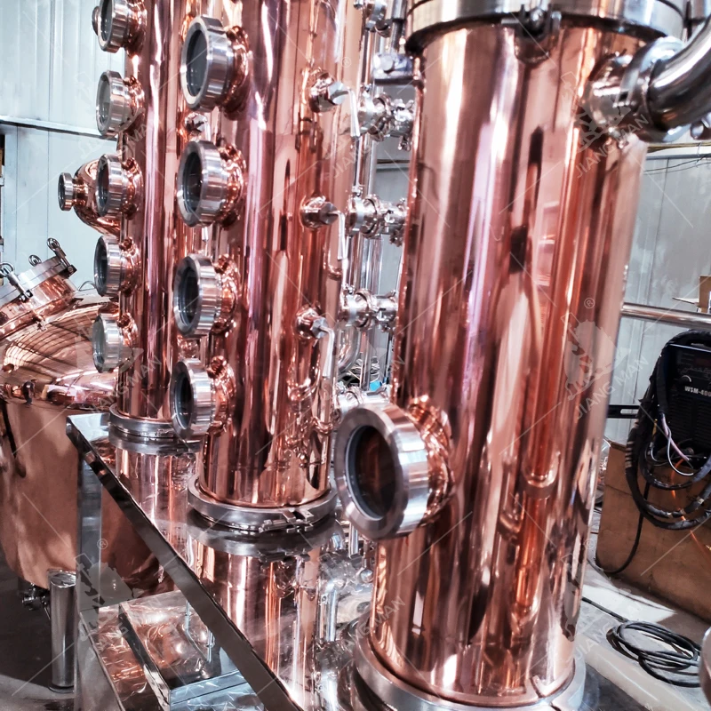 2000l 96% ABV Vodka Rum Brandy Copper Column Distiller