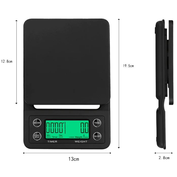 J&R Guangdong Top Quality Multifunction High Accuracy 3000 g Gram Electronic Balance Digital Kitchen Food Weighing Scale