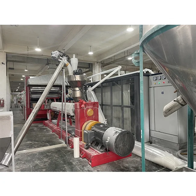 High Speed Full Automatic Small PP Woven Bag Making Line Plastic Tape Draw Flat Yarn Extruder Machine Manufacturer