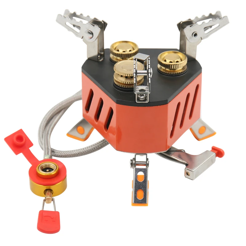 ZYZY outdoor stove high-power 3-hole outdoor five-head  brs camping stove