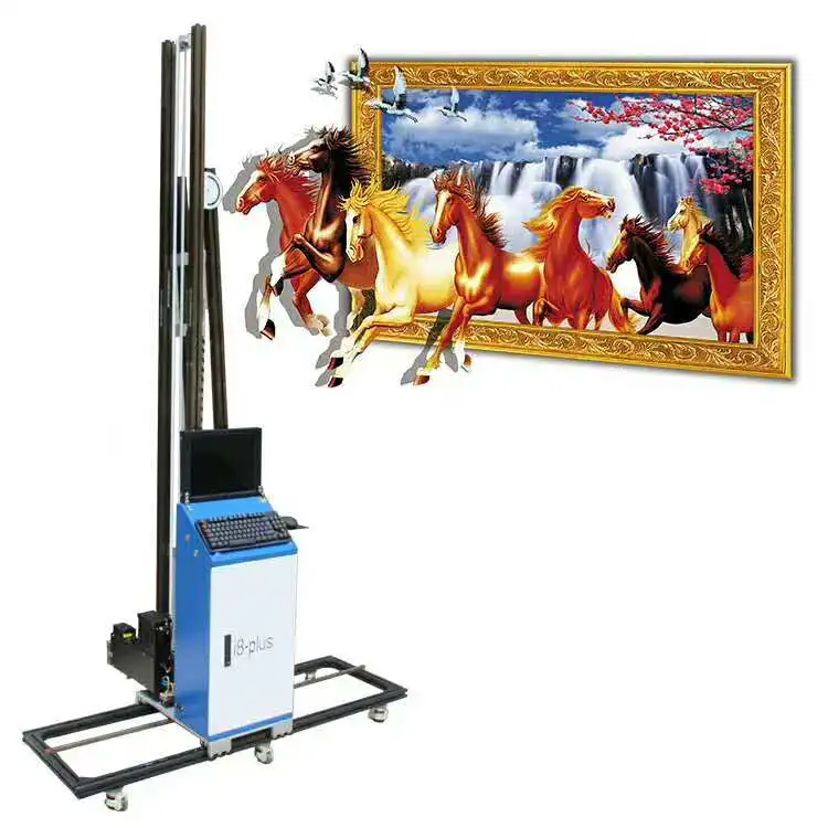 Intelligent Wall Mural Printing 3D Photo Printing Machine