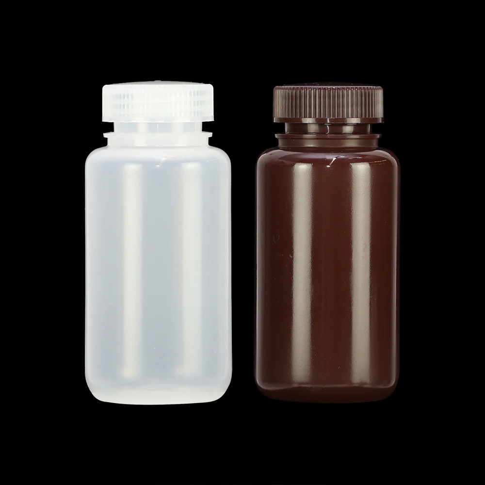 Natural HDPE Laboratory Packaging Small Volume Polyethylene Chemical Plastic Reagent Bottles