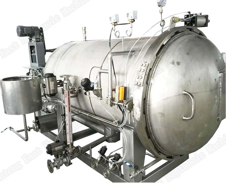 Textile high temperature overflow dyeing machine
